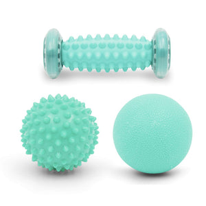 Foot roller set