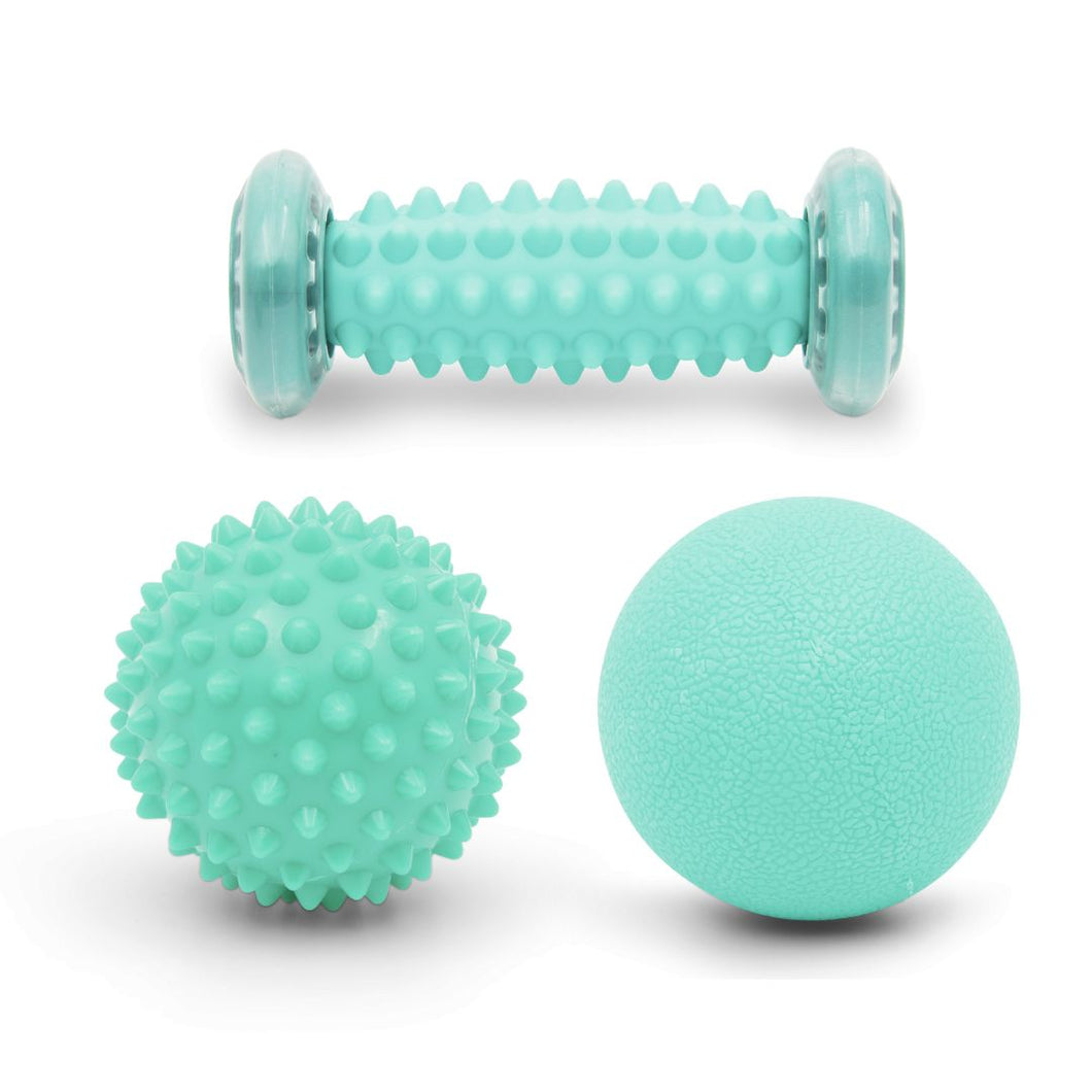 Foot roller set